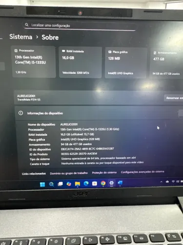Acer travelmate p2 14 i5