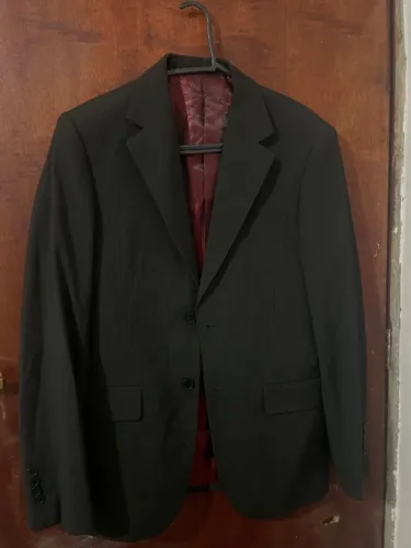 Terno preto listra K& F