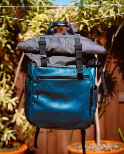Mochila Fotográfia Cutterman Commuter Couro com Case