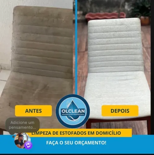 Limpeza de estofado 