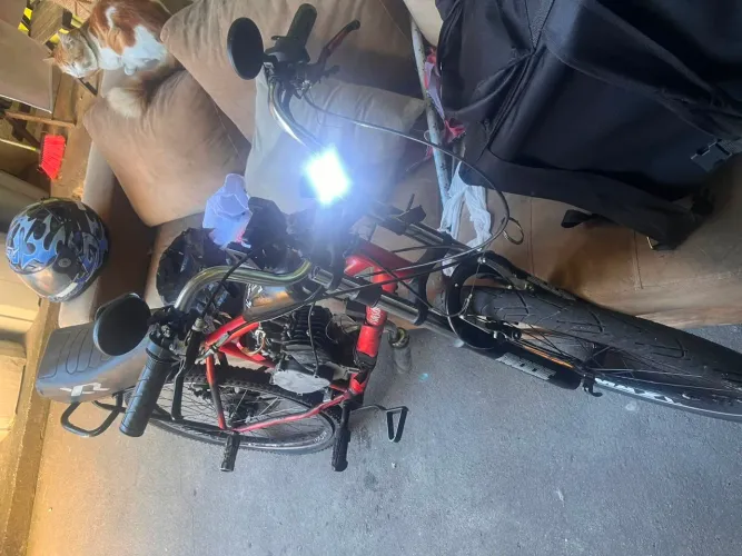 Mobilete 50cc com acessórios