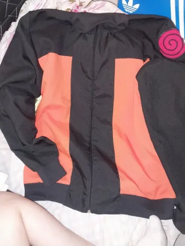 Fantasia moletom cosplay Naruto uzumaki poliéster