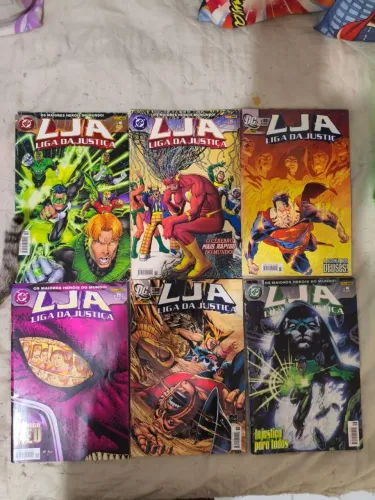 Quadrinhos da  Liga da Justiça 