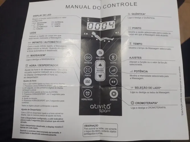 Vendo lindo Colchão ortopédico tamanho Queen com programações de massagens no controle.