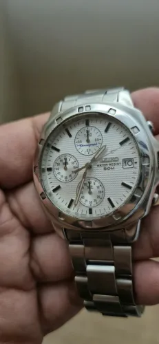 Relógio Seiko Chronograph Aço - SKS033P1
