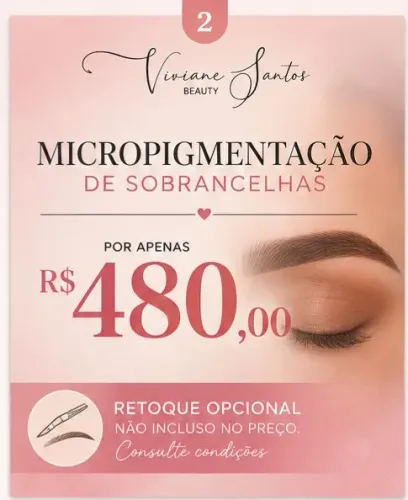 Micropigmentação de Sobrancelhas Premium/ Design de Sobrancelhas Profissional de verdade