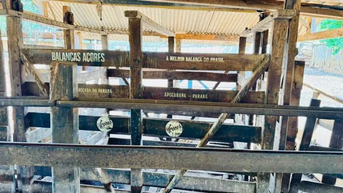 Vendo balança de pesar gado