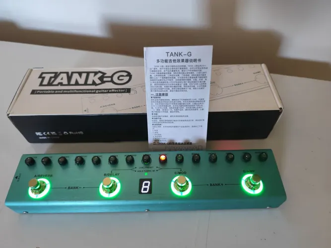 pedaleira TANK-G seminova