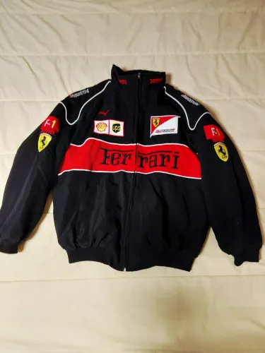 Jaqueta Fórmula 1 - Ferrari - Vintage - tam G
