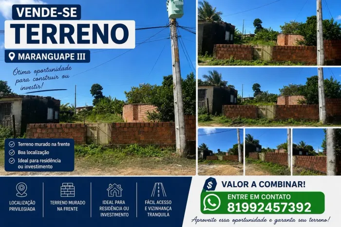 ? VENDE-SE TERRENO!