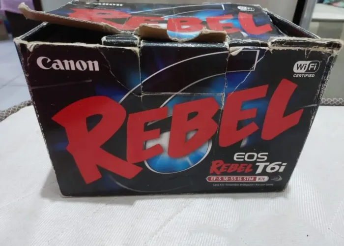 Câmera canon