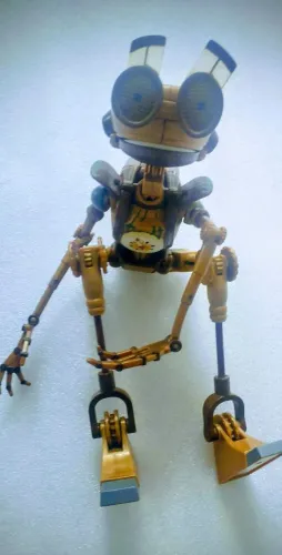 Robô B.E.N do filme Planeta do Tesouro/ano 2002 - para Colecionadores - Raridade