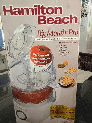 Processador de alimentos Hamilton Beach big mouth pro