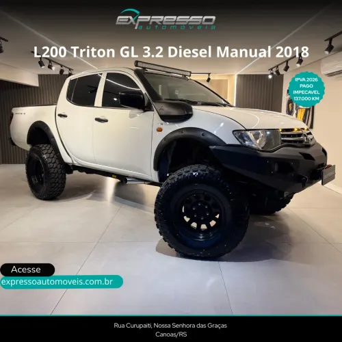 Mitsubishi L200 Triton GL 3.2 CD TB Int. Dies. Mec. 2018