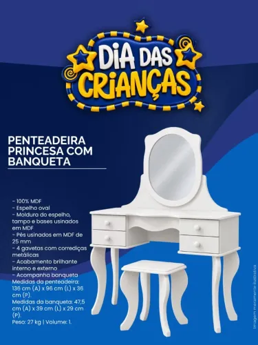 Penteadeira Infantil