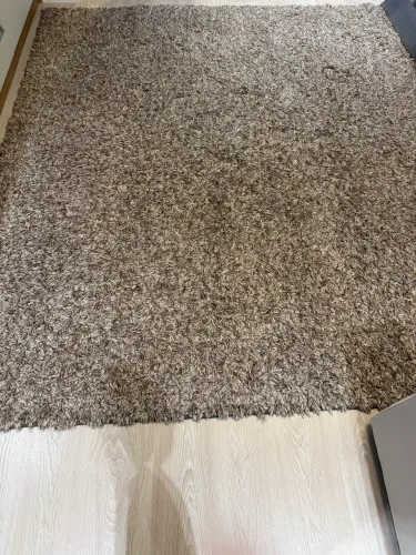 Tapete marrom 2 m x 2 m 