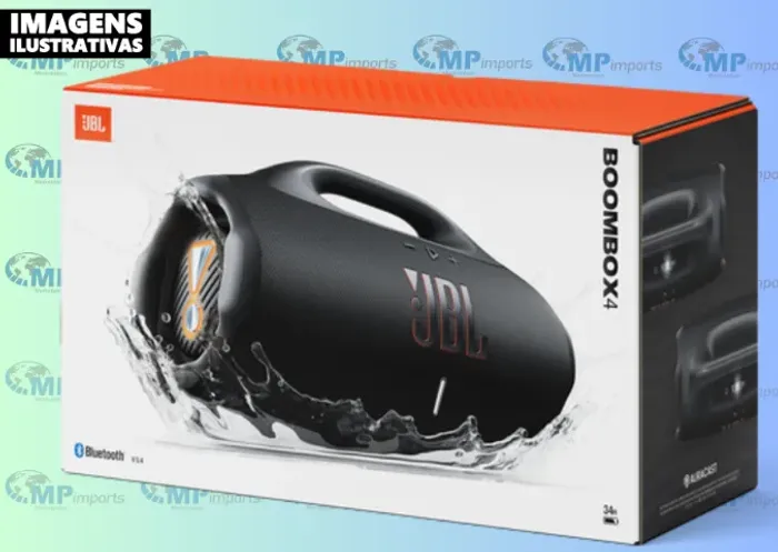 Loja MP Imports: Caixa De Som Bluetooth Jbl Boombox 4