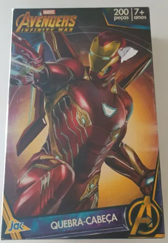 Quebra-Cabeça - Avengers: Infinity War (Homem de Ferro) - 200 Peças