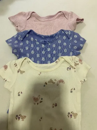 Roupa de bebê - trio body cartes