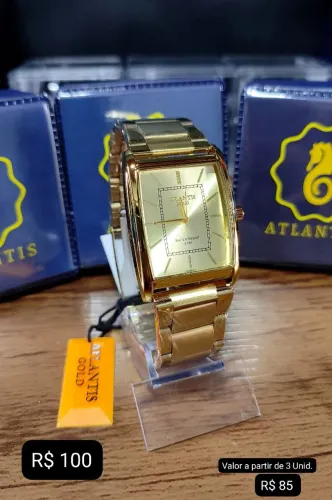 Relógio Masculino original Atlantis 