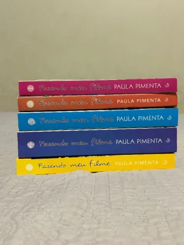Box Completo - ?Fazendo Meu Filme? - Paula Pimenta em Excelente Estado!