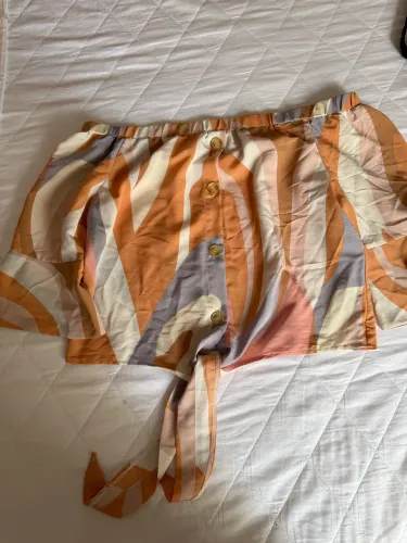 Bata feminina estampada