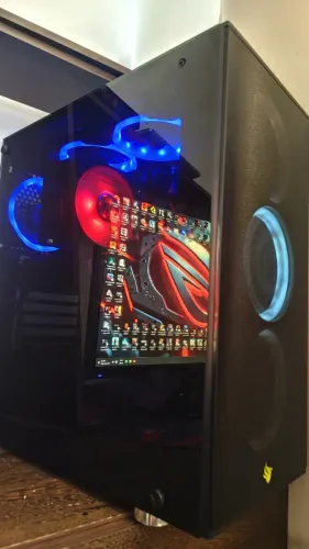 SETUP GAMER COMPLETO i7 + RX 6600 + 32GB RAM + MONITOR GAMER