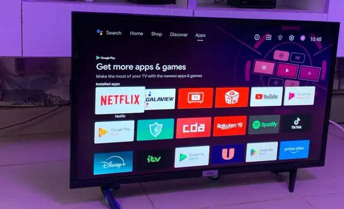 TV SMART E ANDROID TODA ORIGINAL ACEITO CARTÃO