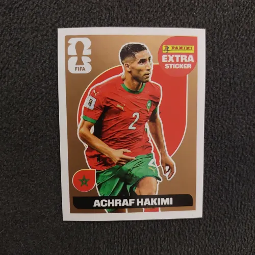 Figurinha Legend Copa Archraf Hakimi Bronze Original Marrocos TROCO