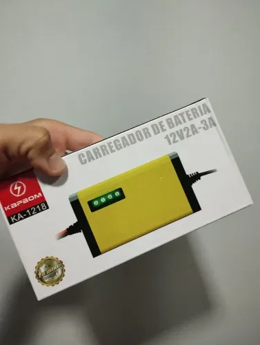 Carregador para bateria veicular 12V