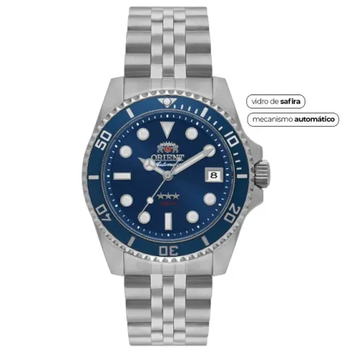 Relógio Orient 3 Stars Submariner Automático 39mm