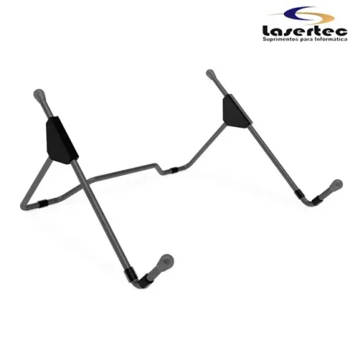 Suporte Ergonômico para Notebook Preto Reliza | Base para Notebook