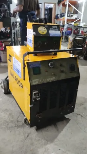 Maquina solda mig LAI 400p esab cabecote externo