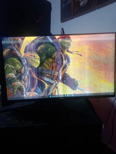Está com defeito monitor extream 23.8 widescreem Full HD LED 75hz HDMI/VGA
