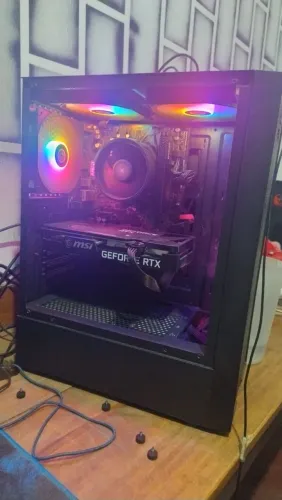 PC gamer i5, processador ryzen 5 5500, 32Gb RAM DDR4, placa de vídeo NVIDIA 3060 12GB
