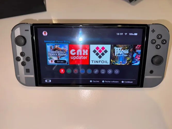Nintendo Switch OLED Desbloqueado