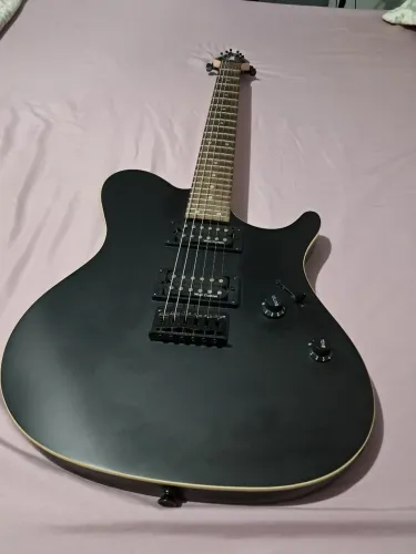 GUITARRA TELE HH WALDMAN GTE400 BLACK SATIN