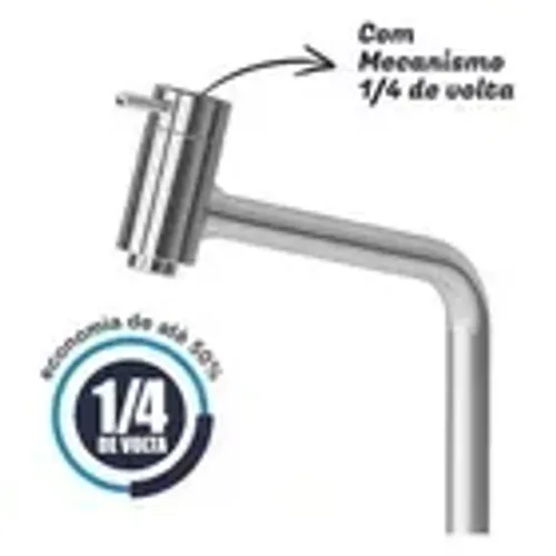Aguia Metais STILLUS ALTA 75° Metal Cromado