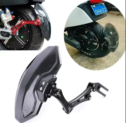 Suporte protetor esportivo pra moto , universal, cores vermelho e verde<br>