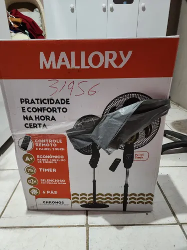 Ventilador mallory coluna Choronos 6pas