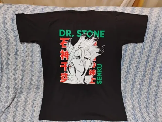 Camiseta Unissex anime Dr. Stone, Senku Ishigami 