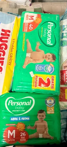 Fralda personal 40 unidades