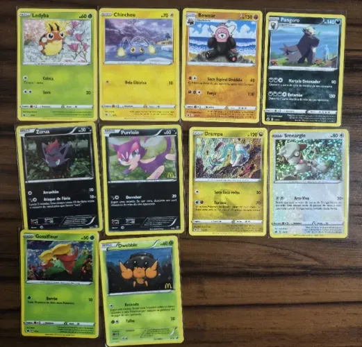 POKEMON TCG - Cartas das coleções McDonalds