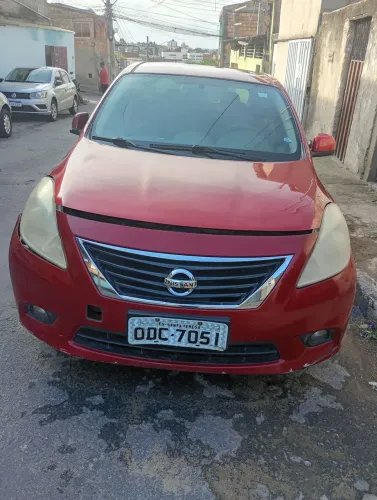 Nissan Versa SL 1.6 16V Flex Fuel 4P Mec. 2012
