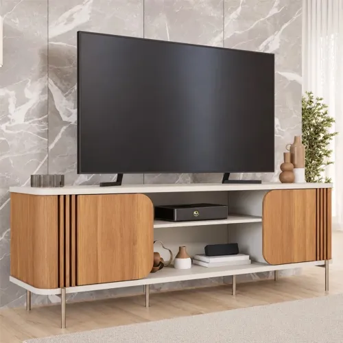 Rack 1,80m Salvador 100%MDF P/TV's até 60" rf54