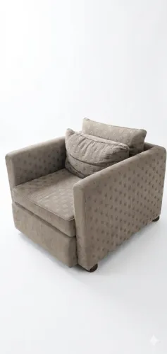 Poltrona Gigante da Líder com Gaveta Organizadora - Conforto Premium e Pés em Madeira