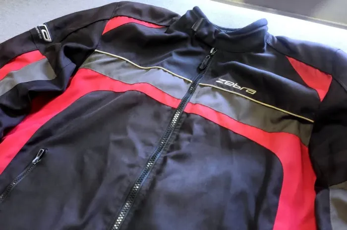 Jaqueta moto Zebra No Rain 3xl cordura com proteções