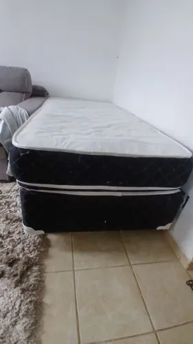 Cama box de solteiro