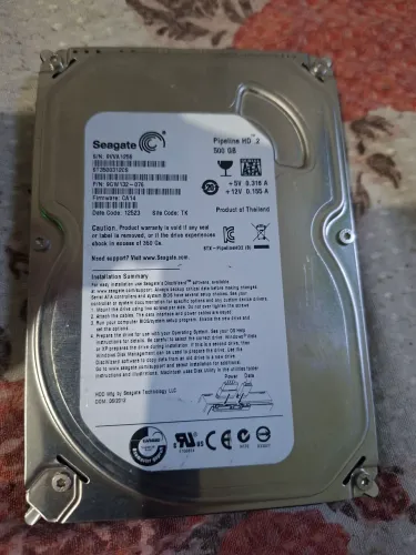 HD SEAGATE 100% , DE COMPUTADOR SATA SLIM 500GB