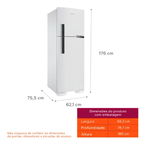 Geladeira NOVA Brastemp 375 Litros (NOTA FISCAL)